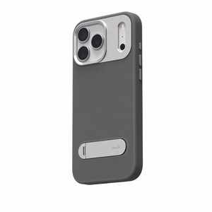 Moshi Kameleon MagSafe dėklas, skirtas iPhone 17 Pro Max, su atrama, „Midnight Gray“ spalvos