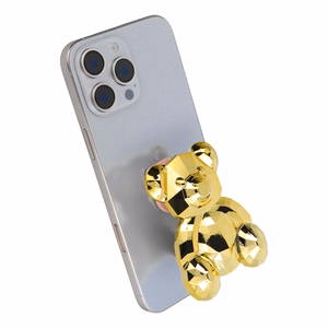 Lipnus telefono stovas BEAR - auksinis