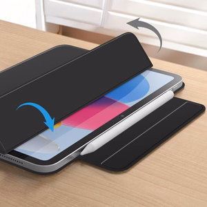 Tech-Protect Smartcase magnetinis dėklas iPad 10.9” 2022 / iPad 11” 2025 planšetiniam kompiuteriui - juodas