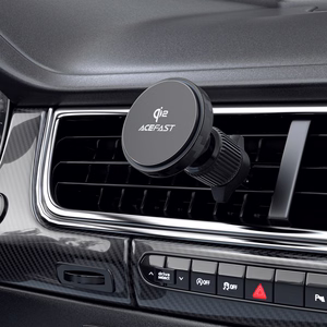 Automobilinis laikiklis-įkroviklis Acefast D33 MagSafe 15W juodas