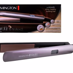 Remington Keratin Protect S8540 – keraminis plaukų tiesintuvas, iki 230 °C, bronzinis / juodas