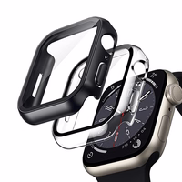 Crong Hybrid Watch dėklas - dėklas with Glass Apple Watch 41mm (Clear)