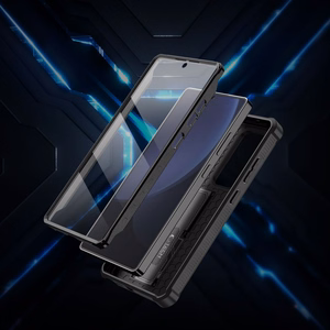 Tech-Protect Kevlar Cam+ dėklas telefonui Samsung Galaxy S25 Ultra - juoda