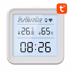 Išmanusis temperatūros ir drėgmės jutiklis WiFi Gosund S6 LCD Tuya
