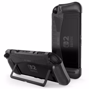 Tech-Protect TPUCarbon dėklas telefonui Nintendo Switch 2 - juodas