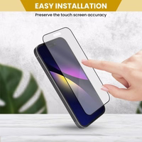 Apsauginis stiklas "Casper Pro" Apple iPhone 14 Pro Max (Nesulūžtantys kraštai) (Blister)