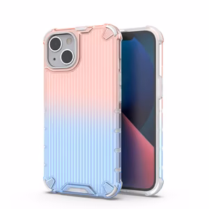 Ombre Protect dėklas iPhone 13 rožinė ir mėlyna šarvuotas dėklas