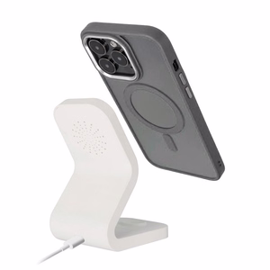 COLOR EDGE MAG COVER dėklas telefonui suderinamas su Magnetiniu IPHONE 16 titano pilka