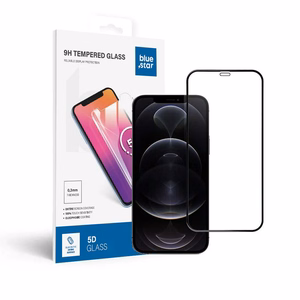 Tempered glass to iPhone 12 PRO MAX (full glue) Blue Star 5D black