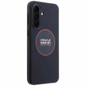 RED BULL чехол для Samsung A37 RBHCA3724PUILVR (Meshed PU Red Ring & Metal Buttons) тёмно-синий