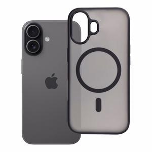 Case for iPhone 17 Flexline Mag Cover compatible MagSafe black