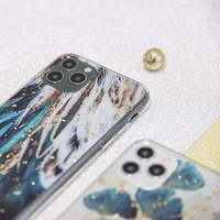 Gold Glam dėklas telefonui Samsung Galaxy A25 5G (global) plunksnos
