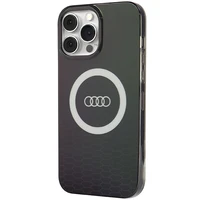 Audi IML Big Logo Magnetinis dėklas iPhone 13 Pro Max - juodas