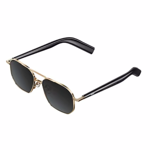 Xiaomi Mijia Pilot-Style BHR08VYGL – open-ear Bluetooth audio glasses with microphone, gold