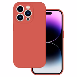 Tel Protect silikoninis Premium dėklas telefonui Iphone 14 Pro koralinis