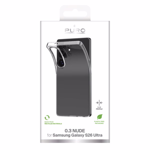Puro Ultra-Slim 0.3 NUDE Protective Dėklas for Samsung Galaxy S26 Ultra - skaidrus