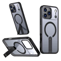 Hybrid Armor X Case for Samsung Galaxy S26 with Stand, Compatible with MagSafe - Black