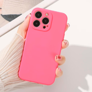 Silikoninis dėklas iPhone 14 Plus silikoninis dėklas rožinis