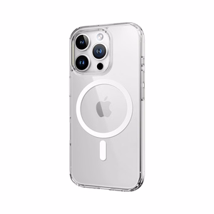 Rock Crystal Series Magnetinis dėklas telefonui Iphone 16 Plus skaidrus