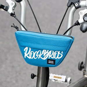 Rockbros G011 Flash Journey trapezoidal handlebar bike bag 0.7 l - blue
