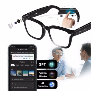 Blavec Smartglasses SG-01 HD camera, AI, Wi-Fi (SG01-B) black