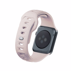 38/40/41/42 mm Latte (small) - 3mk Silicone Watch Strap for Apple