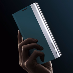 Sleep Case Pro dėklas telefonui Samsung Galaxy S23+ su atverčiamu stovu mėlyna