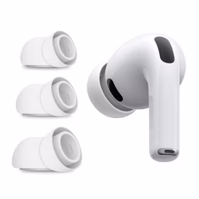 Tech-Protect ausinių antgaliai AirPods Pro 3 S/M/L 3 vnt. balti