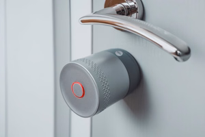 Yale Linus Smart Lock L2 Lite - išmanioji durų spyna sidabrinė