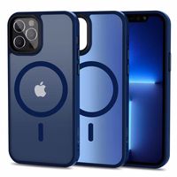 Tech-Protect MagMat Magnetinis dėklas iPhone 12 / 12 Pro - matinė tamsiai mėlyna