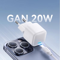 Įkroviklis Joyroom "TCG08" baltas GaN (USB-C / 20W)