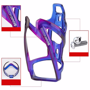 Rockbros FK338 dviračio gertuvės laikiklis - mėlynas ir violetinis
