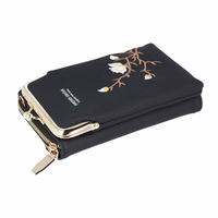 Megztas krepšys telefonui GCW17 juodas