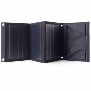 Saulės energijos kelioninis įkroviklis Choetech SC005 22W 2.4A