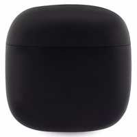 Guess GUTWST26PSK TWS Bluetooth ausinės + įkrovimo stotelė - juodos Classic EST logotipas