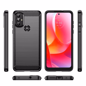 Anglies dėklas lankstus apvalkalas Motorola Moto G Power 2022 juodas