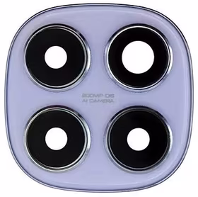 Xiaomi Redmi Note 14 Pro 4G kameros stikliukas su rėmeliu Aurora Purple ORG