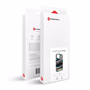 FORCELL F-PROTECT Mirage dėklas telefonui suderinamas su MagSafe IPHONE 15 Pro Max švytėjimas