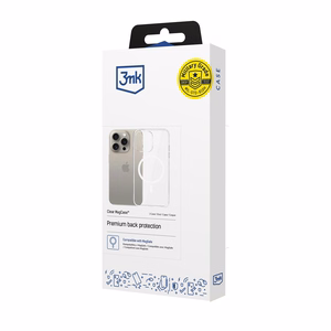 3mk Skaidrus Magnetinis dėklas Apple iPhone 15 Pro Max - skaidrus