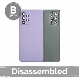 Galinis dangtelis suderinamas su Samsung A528 A52s 5G / Awesome Violet / su objektyvu 100% original (9/10 disassembled)