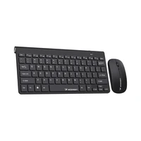 Wozinsky Wireless Keyboard + Compact Mouse Set - Black