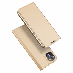Чехол Dux Ducis Skin Pro Holster с откидной крышкой для iPhone 14 Plus золотой