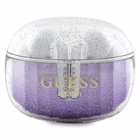 Guess Glitter Gradient TWS Bluetooth ausinės su ENC įkrovimo stotimi - violetinės