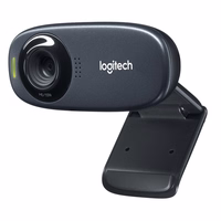 Logitech 960-001065 internetinė kamera 5 MP 1280 x 720 pikseliai USB Juoda