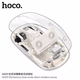 Belaidė pelė Hoco 2,4G 1600 dpi GM29 balta