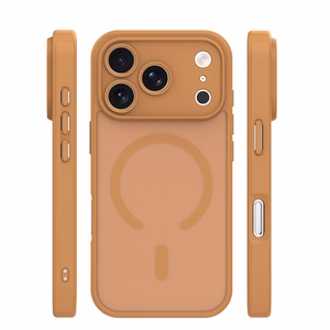 Mag Matt dėklas iPhone 17 Pro 6,3'' rudas