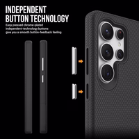 Dėklas Perfectionists Triangle Case Samsung S918 S23 Ultra 5G juodas