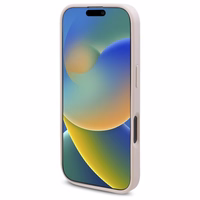 Guess GUHMP16XP4ROPEMCP iPhone 16 Pro Max 6.9" kietasis dėklas rožinis 4G Flowers Print MagSafe