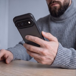 Tech-Protect Magmat dėklas, skirtas Google Pixel 9 / 9 Pro / 10 / 10 Pro / 11 / 11 Pro, matinis juodas