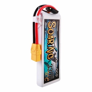 „Gens Ace“ „G-Tech Soaring“ 3300 mAh, 11,1 V, 30C, 3S1P LiPo akumuliatorių rinkinys su XT90 jungtimi